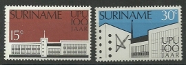 Suriname 630/631 Postfris