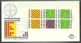 FDC E129a Onbeschreven met dichte klep