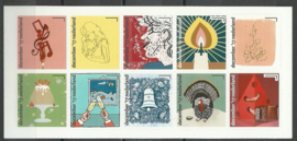 Nvph Vc3588/3597 Decemberzegels 2017 albumversie onder Postfris (geen naamvermelding)