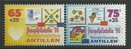 Nederlandse Antillen 1097/1098 Jeugdfilatelie Postfris