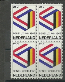 Nvph 930 Benelux in Blok Postfris