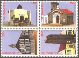 Sint Maarten 124/127 Kerken 2013 Postfris
