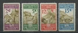 Nederlands Indië 217/220 Christelijke Militaire Bond Postfris