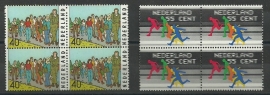 Nvph. 1092/1093 Sportzegels in Blokken Postfris