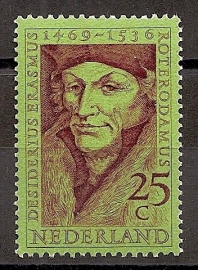 Nvph  931 500e Geboortedag Erasmus Postfris
