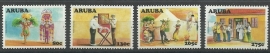 Aruba 392/395 Cultureel Jaar Postfris