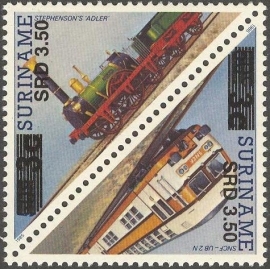 Suriname Republiek 1356/1357 Hulpuitgifte 2005 Postfris