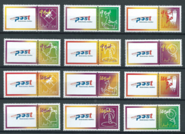 Nederlandse Antillen 1458a/1459a Persoonlijke Postzegels 2003 (zegels uit blok) Postfris