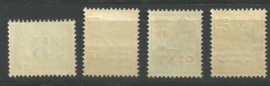 Suriname 111a/114b Hulpuitgifte Postfris (1)
