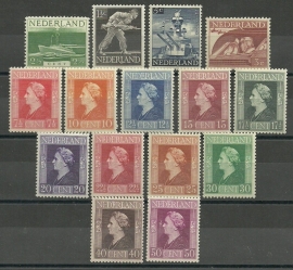 Nvph 428/442 Bevrijdingszegels Postfris