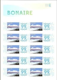 Caribisch Nederland   48V FXDC  Blok Bonaire (10 × US $ 0,99) 2014 Postfris