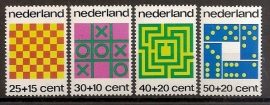 Nvph 1038/1041 Kinderzegels 1973 Postfris