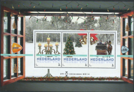 2014 (14) Persoonlijk Postzegelvel Eindejaarsbeurs Barneveld  Postfris