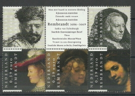 Nvph 2429/2433 Rembrandt Postfris