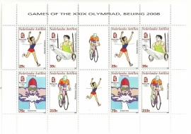 Nederlandse Antillen V1818/1821 Olympische Spelen Beijing Postfris