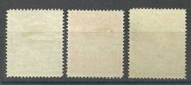 Nvph 163B/165B  (12½×12½) Koningin Wilhelmina Ongebruikt (1)