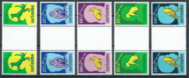 Suriname Republiek 102/106 BP Kinderzegels 1977 Postfris