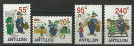 Nederlandse Antillen 1393/1396 Strippostzegels 2002 Postfris