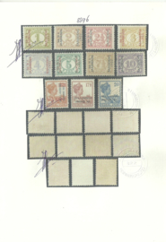 Nederlands Indië 149/159 Jaarbeurs Bandoeng Postfris + Certificaten