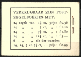 PZ 51-N 4 × 6 (Nvph 381) Roomkleurige Kaft ( 7)