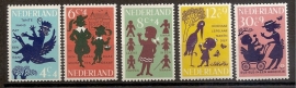 Nvph  802/806 Kinderzegels 1963 Postfris
