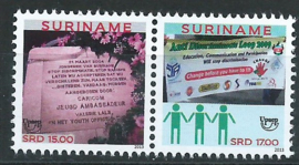 Suriname Republiek  1990/1991 UPAEP 2013 Postfris (Blok zonder randen)