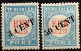 Port  27/28 1906/1910 Type III + II Ongebruikt (1)