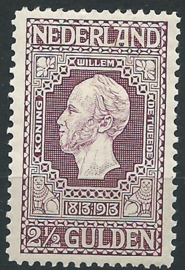 Nvph  99 2½ Gld Jubileum 1913 Ongebruikt (2)