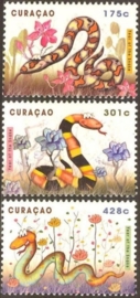 Curaçao Status Aparte 119/121 Jaar van de Slang 2013 Postfris