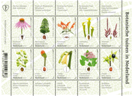 Nvph V3525/3534 Botanische Tuinen in Nederland 2017 Postfris