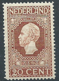 Nvph  95 20 ct Jubileum 1913 Postfris (1)