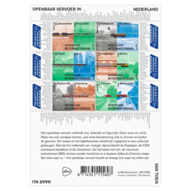 Nvph V3770/3775 Openbaar Vervoer Internationaal 2019 Postfris