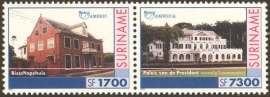 Suriname Republiek 1123/1124 U.P.A.E.P. 2001 Postfris