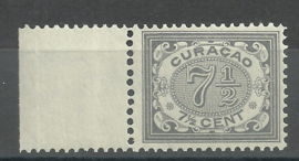 Curacao  34 7½ ct Cijfer Postfris (1) + Certificaat