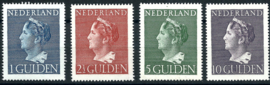 Nvph 346/349 Hoge Waarden Konijnenburg Postfris + Certificaat (12)