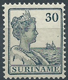 Suriname  97 30 ct Wilhelmina Postfris (1)