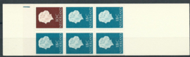 PZB  3yW Postfris + Registerstreep (Blauw smal - Boven)