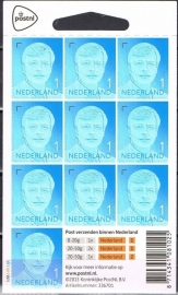 Nvph V3135 Koning Willem Alexander 10 × 1 Postfris
