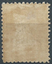 Nederlands Indië   7G 11½ × 12  2½ct Willem III Ongebruikt (1)