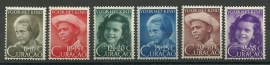 Curacao 200/205 Kinderzegels 1948 Ongebruikt