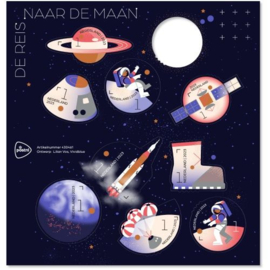 Nvph V4098/4106 Reis naar de Maan 2023 Postfris