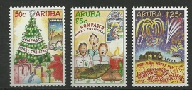 Aruba 327/329 Decemberzegels 2004 Postfris