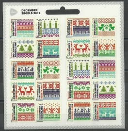 Nvph V3002/3011 Kerstvel 2012 Postfris