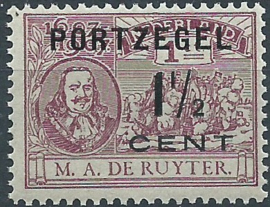 Port  31/43 De Ruyter Postfris (1) + Certificaat