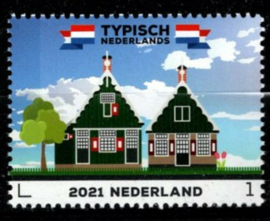 Nvph 3920  "Typisch Nederlands" - Houten Huizen 2021 Postfris