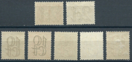 Nvph 114/120 Opruimingsuitgifte Postfris (5)