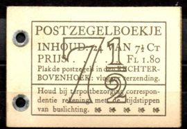 PZ 48 4 × 6 (Nvph 358) Roomkleurige Kaft Gestempeld