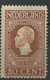 Nvph  95  20ct Jubileum 1913 Ongebruikt