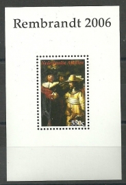 Nederlandse Antillen 1695 Blok Rembrandt van Rijn Postfris