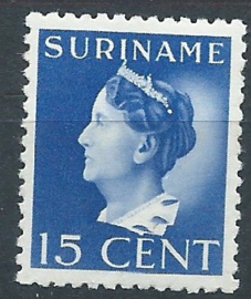 Suriname 194 15 ct Koningin Wilhelmina Postfris (2)